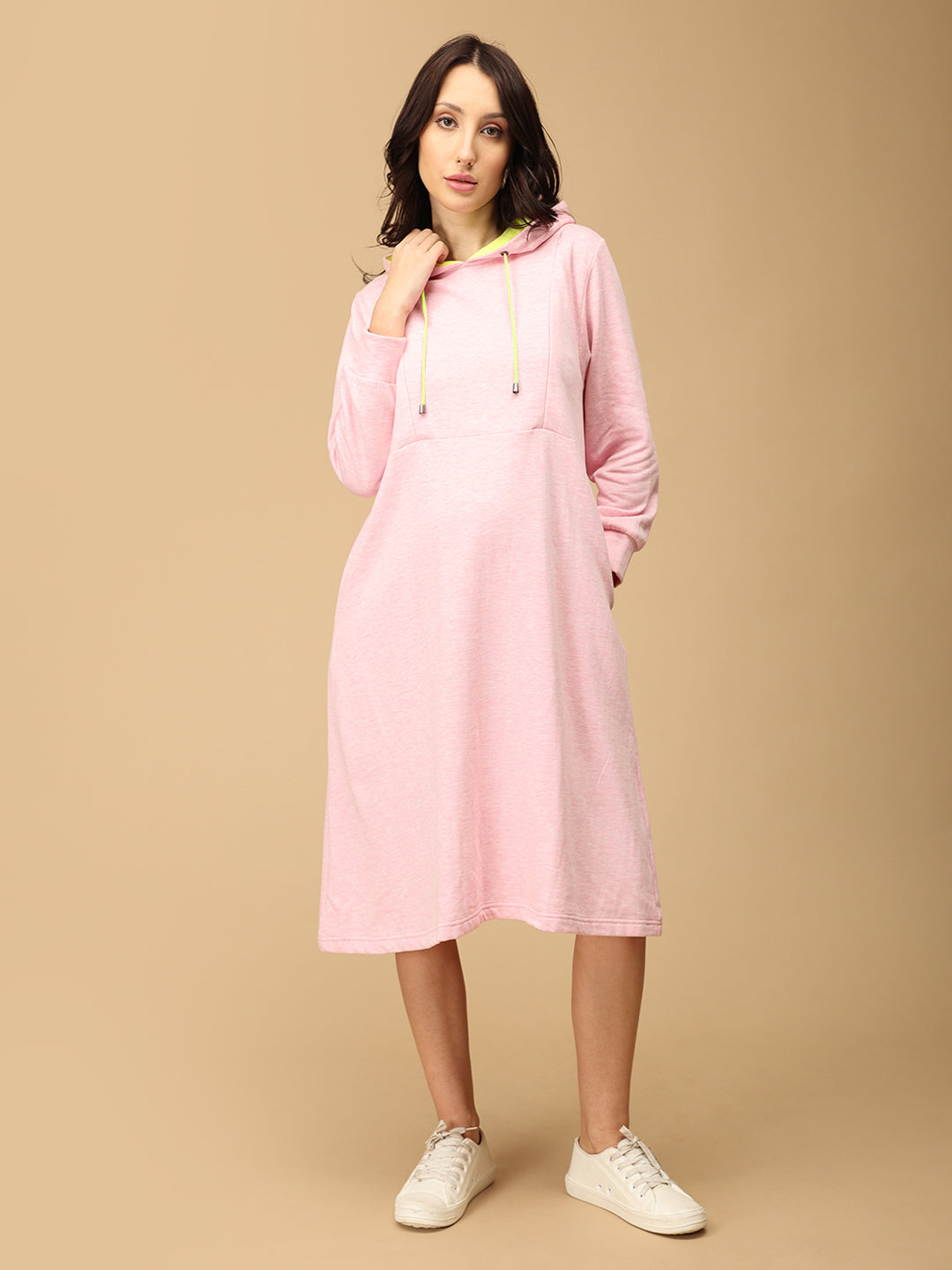 Hoodie & Hug Maternity and Nursing Hoodie Dress