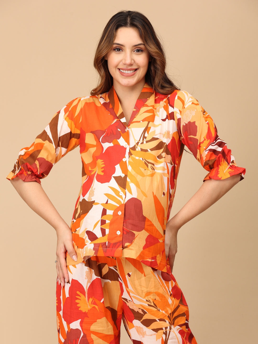 Hue Crew Pretty Maternity and Nursing Nightwear Set