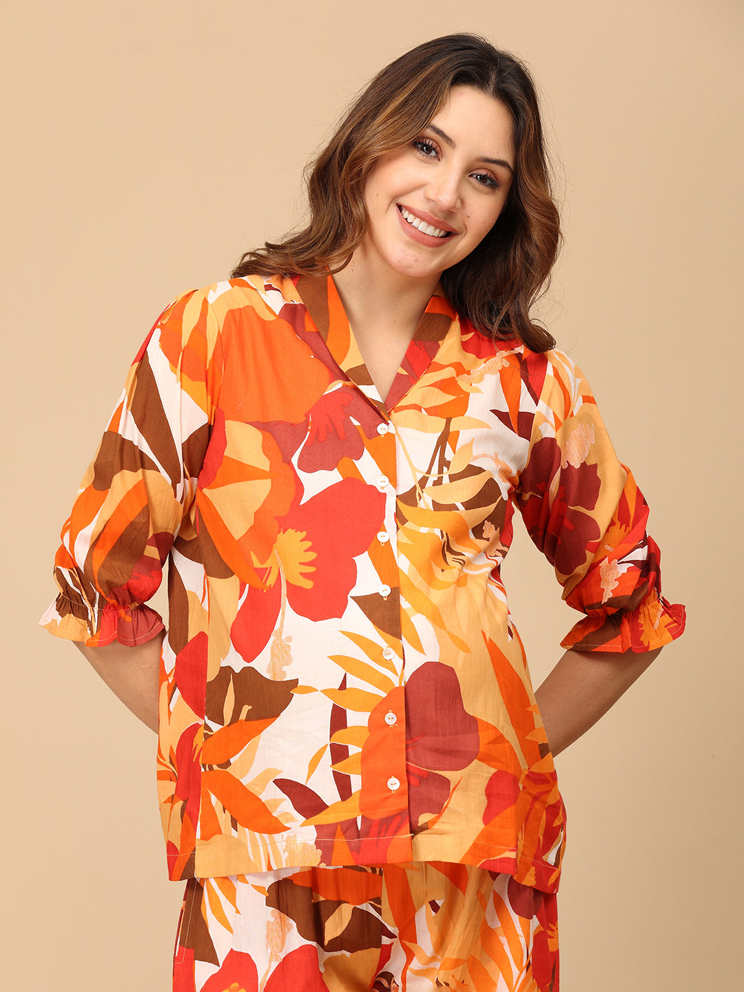 Hue Crew Pretty Maternity and Nursing Nightwear Set