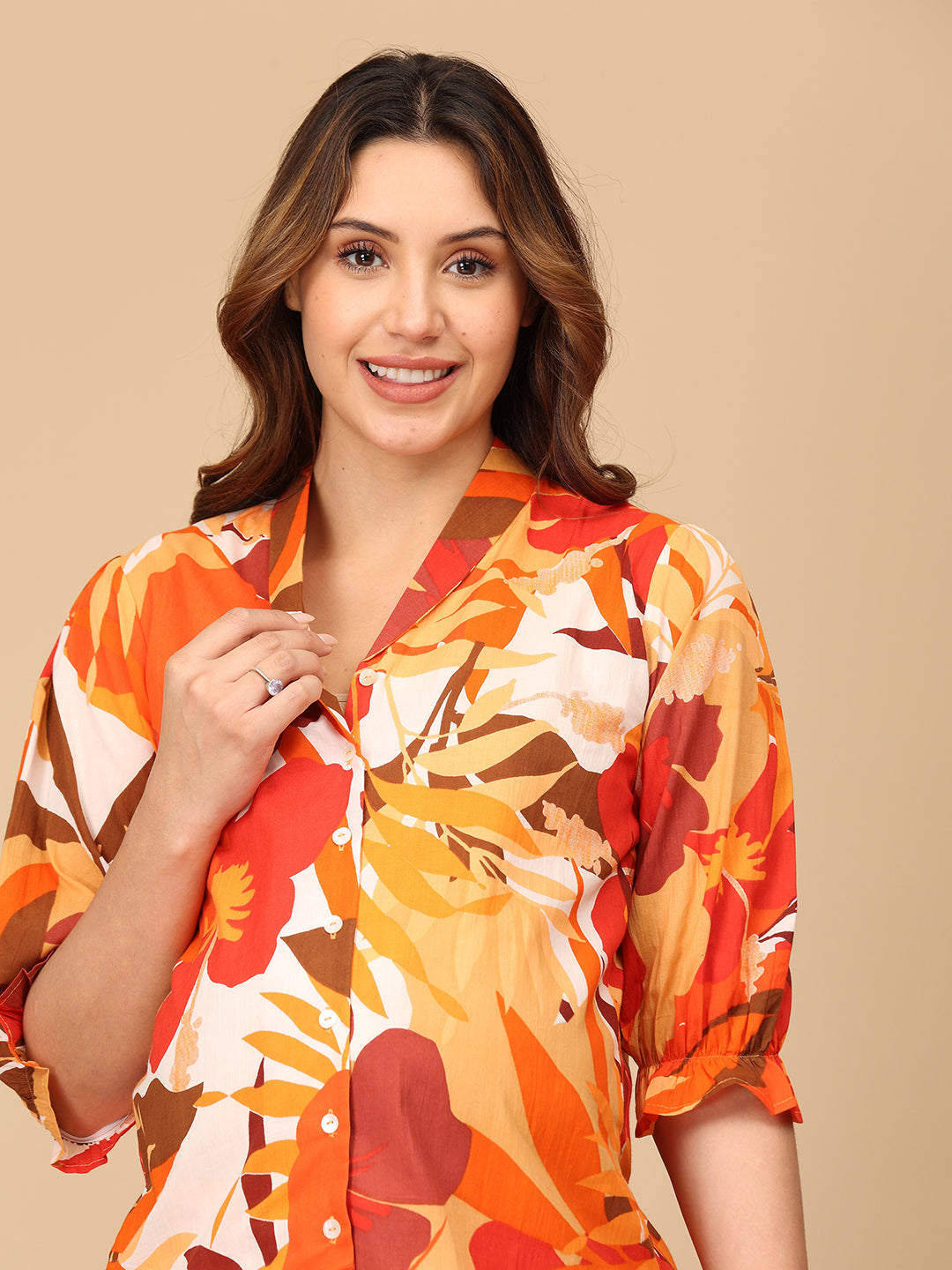 Hue Crew Pretty Maternity and Nursing Nightwear Set