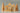 Birch Winter Village Houses Set of 4