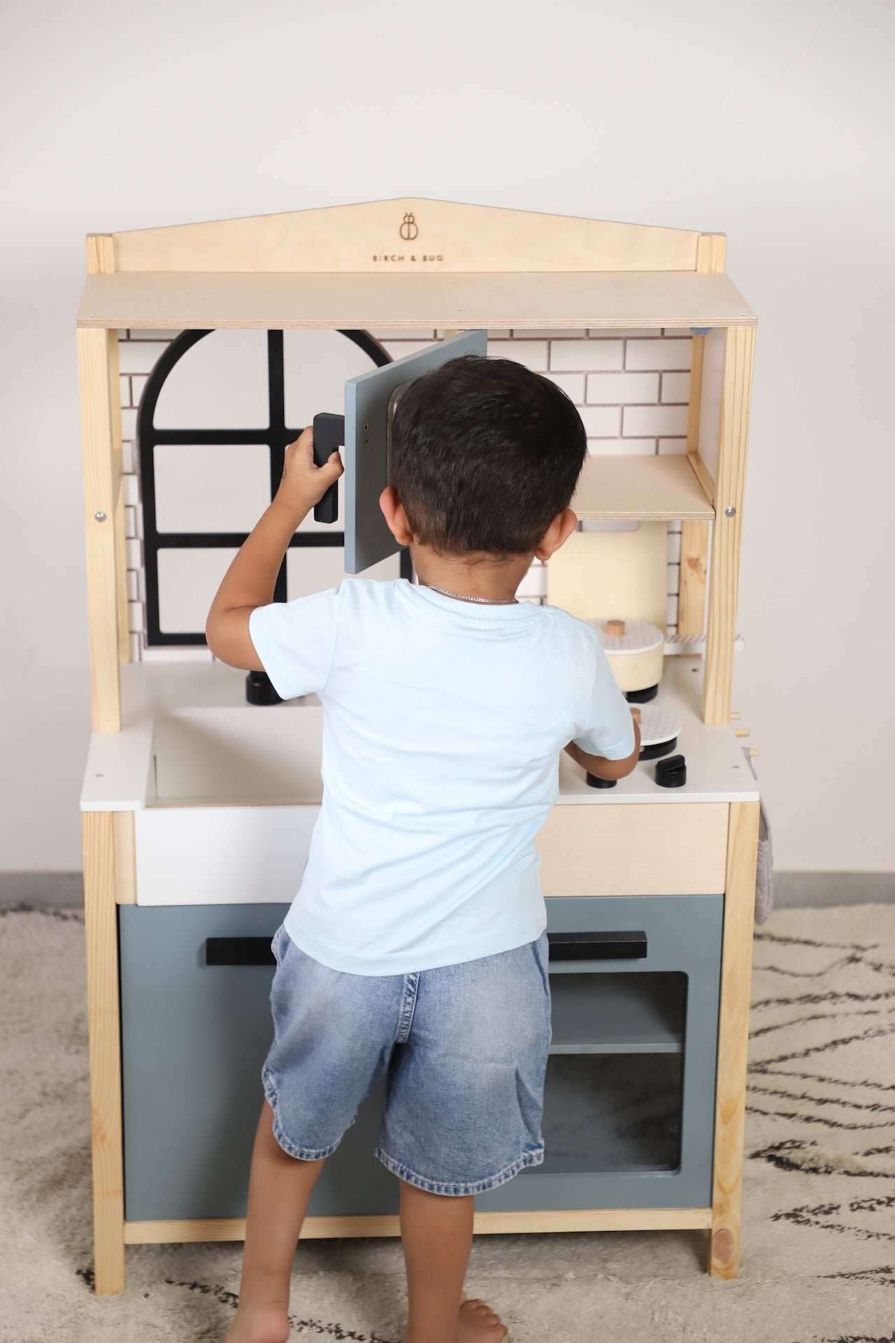 Birch & Bug WonderKitchen – Premium Wooden Play Kitchen