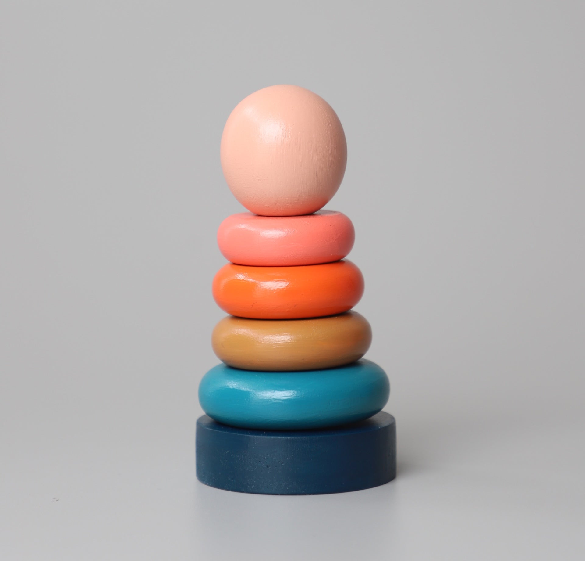 Birch & Bug Ring Stacker - Sunset