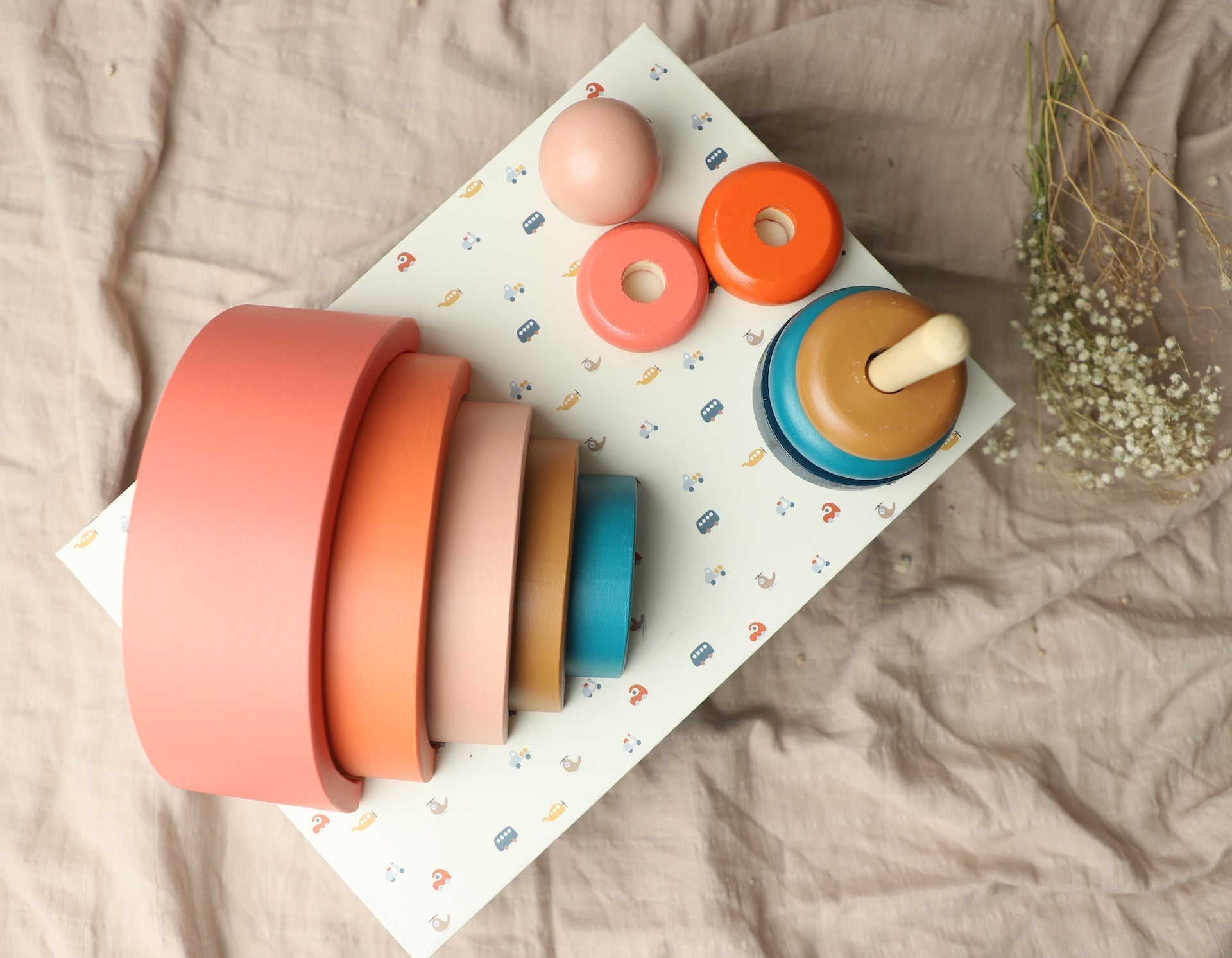 Birch & Bug Stack & Play Gift Box - Sunset