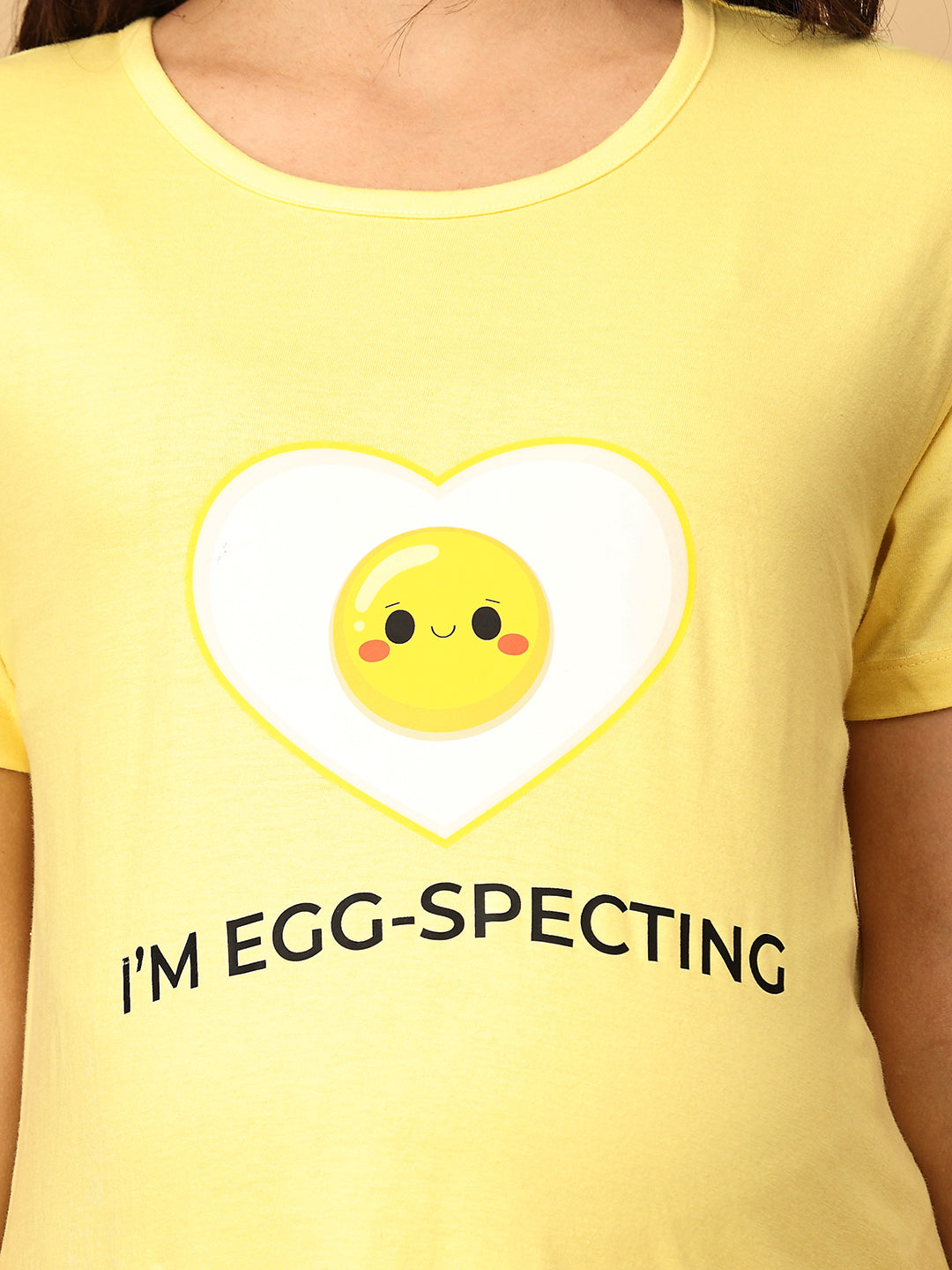 I am Eggspecting Oversized Maternity T Shirt Dress