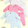 Infant Pajama Set Combo Of 3: Happy Cloud-Magic Bow-Fairyland