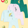 Infant Set Combo of 3: Dino Roar, Hello World & Keep Smiling