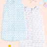 Infant Sleeping Bag Combo Of 2: Happy Cloud-Magic Bow