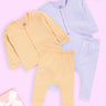 Pastel Orange & Lavender Infant Set