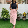 Just Rose Womens Cargo Midi Skirt