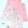 Kids Pajama Set Combo of 2-Cutey Bunny & Spring Wings