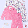 Kids Pajama Set Combo of 2-Princess Party & Pink-A-Boo