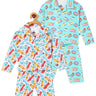 Kids Pajama Set Combo of 2-Ready To Skate & Mighty Fighter