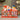 24days Deer on Roof Block shaped wooden advent Calendar for christmas