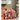 24days Deer on Roof Block shaped wooden advent Calendar for christmas