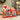 24days Deer on Roof Block shaped wooden advent Calendar for christmas