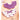 3PCS Set Pink Purple Print Soft Muslin Adjustable Button Closure & Wide Shoulder Size Bibs
