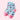 3pcs  Peach, Blue, Pink Animal print Socks set for kids