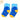 3pcs Yellow, Blue,Grey stripes Socks set for kids, 2 - 4 yrs