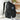 Solid Black Ted Glasses Badge School Backpack for Older Kids & Teens