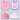 Little Surprise Box 25Pcs Twin Girls Baby Gift Hamper with White Cane Basket 0-6M
