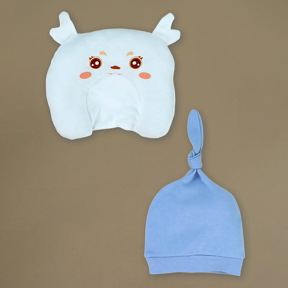 Little Surprise Box  26pcs Blue Baby Horn, Newborn Baby Girl/ Boy Gift Box Hamper (0 - 12 months)