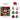 13pcs Gingerbread Santa themed  assorted Christmas Tree Balls & xmas decoration set