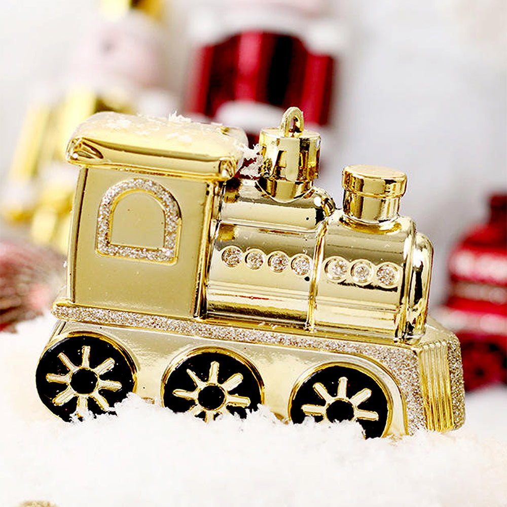 Little Surprise Box 50pcs Deep Maroon Burgundy & Gold Christmas Tree ornaments XMAS Tree decoration set