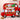7 Pcs Premium Christmas Gift Combo Set– Red Bus Tin with Notebook, Elf Hat, Wrist Band & Accessories
