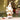 12 inches Dark Gold Santa Christmas Home & Table Décor