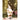 12 inches Dark Gold Santa Christmas Home & Table Décor