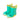 Mint Green Shark EVA Rain Gumboots for Toddlers & Kids