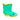 Mint Green Shark EVA Rain Gumboots for Toddlers & Kids