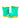 Mint Green Shark EVA Rain Gumboots for Toddlers & Kids