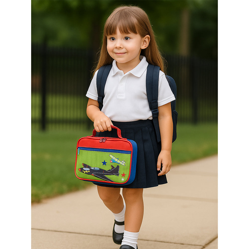 Home / Fighter Plane theme Single Compartment Lunch Bag for Kids