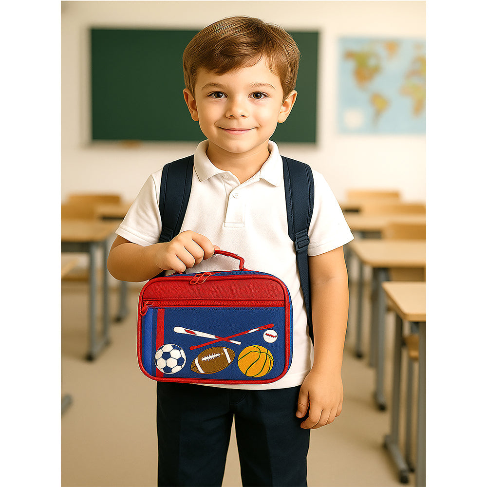 Home / Sports theme Single Compartment Lunch Bag for Kids