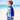 Little Surprise Box 2Pcs Blue Surf T-Shirt & Shorts Swimwear Set with Cap