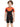 Little Surprise Box Superhero Brown & Orange 2.5mm Neoprene Knee Length Kids Half Sleeves Swimwear