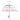 Magic World Unicorn theme Dome style Transparent Umbrella for Kids, 1-5years
