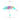 Little Surprise Box Mint Unicorn Big Face Umbrella for Kids, 5yrs - 10yrs