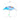 One Eye Monster Canopy Umbrella for Kids, 2yrs -5 yrs