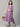 Lavender Lush-ury Embroidered Maternity And Nursing Silk Kurta Set