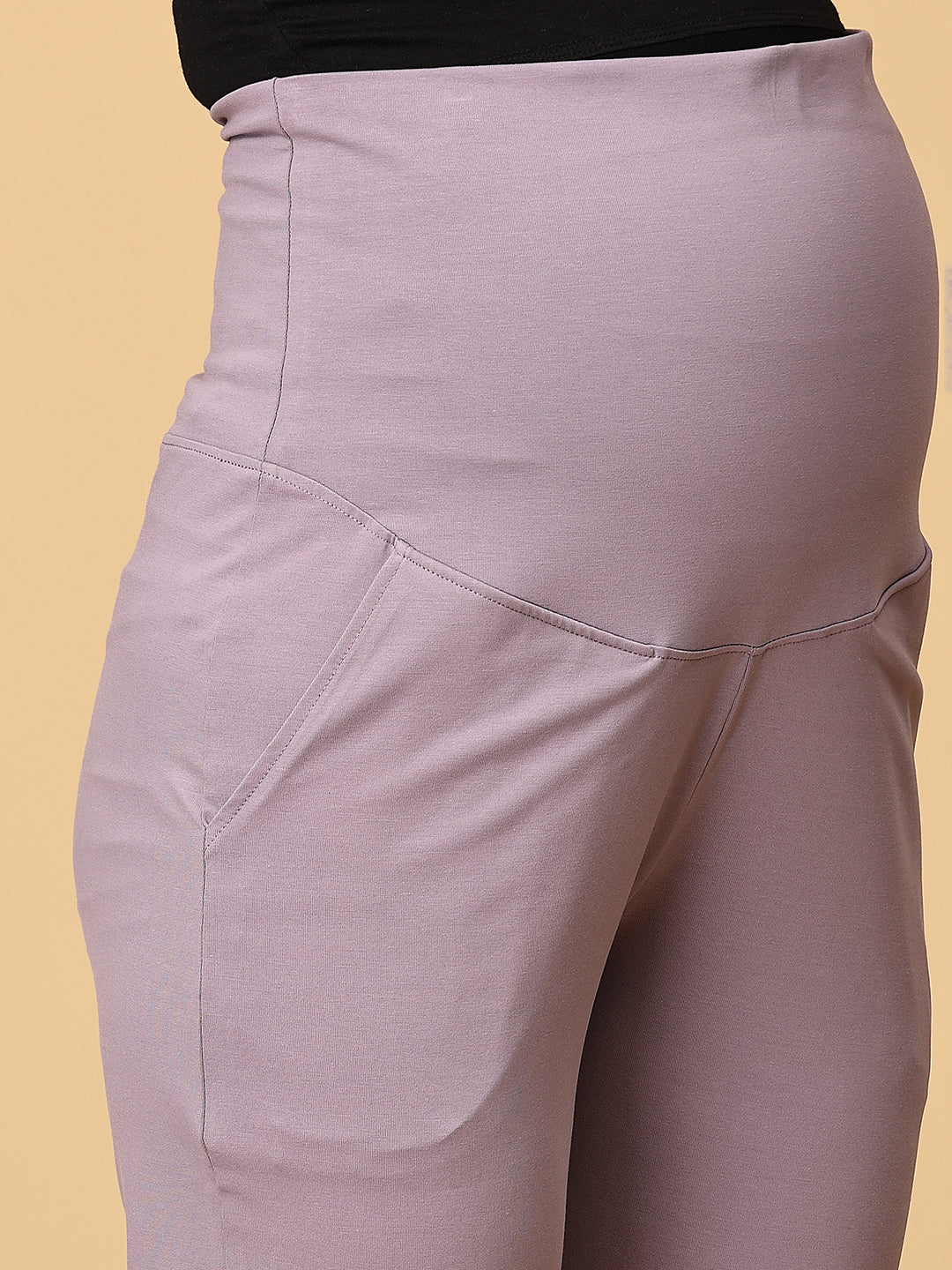 Lavender Tranquility Maternity Athleisure Trackpants