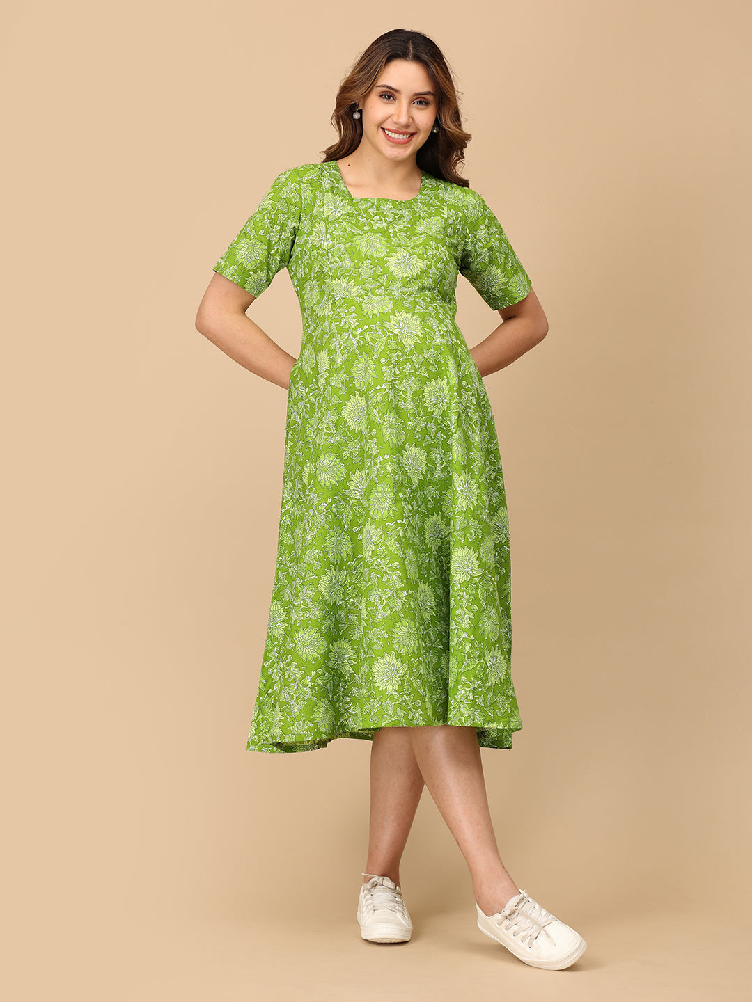 Lawn & Order Maternity and Nursing Dress
