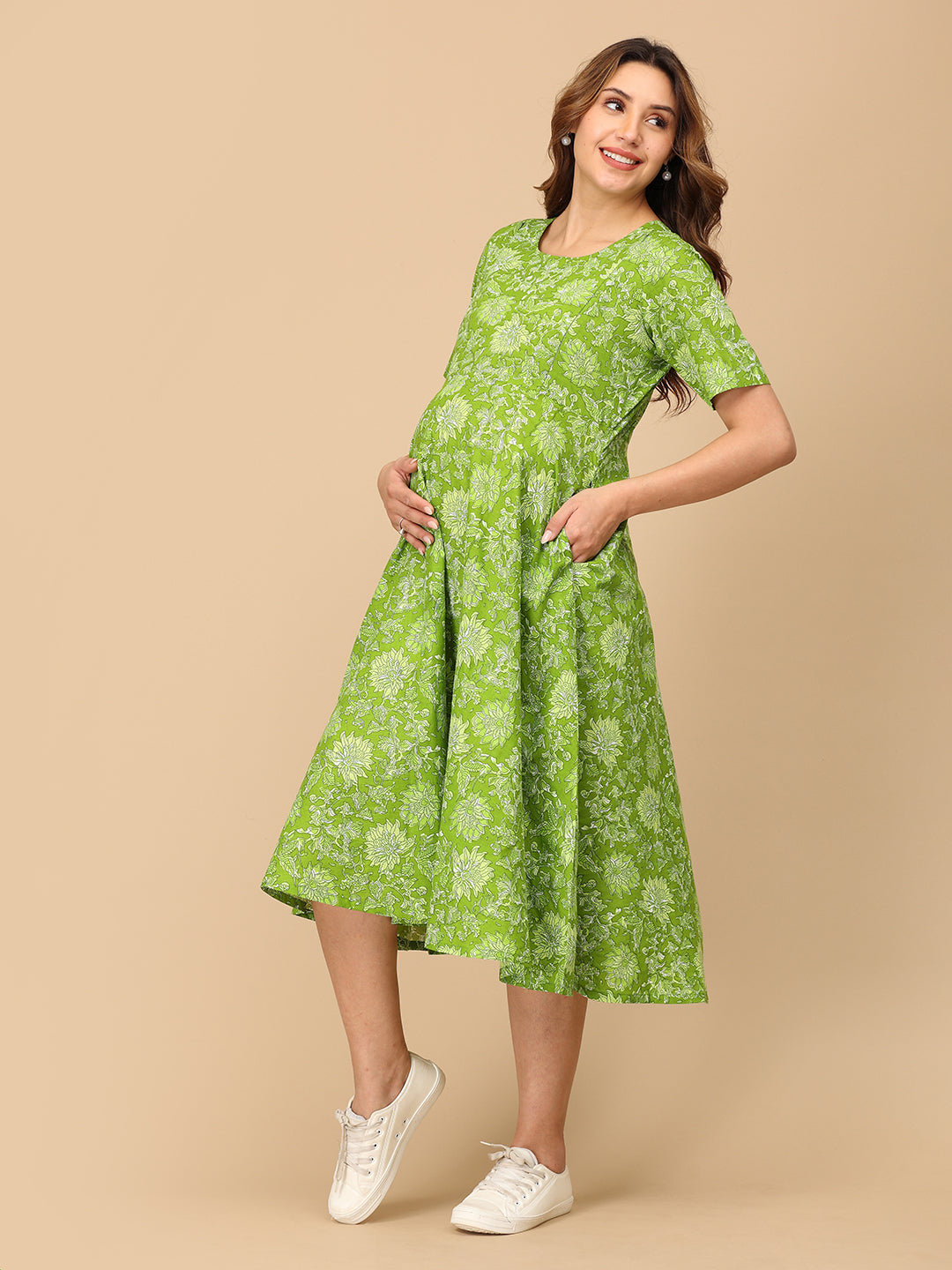 Lawn & Order Maternity and Nursing Dress