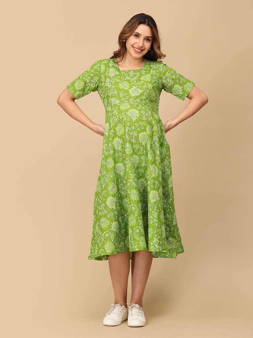 Lawn & Order Maternity and Nursing Dress