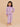 Lilac Fluffies Kids Fleece Zipper Jacket & Sweatpants Night Suit