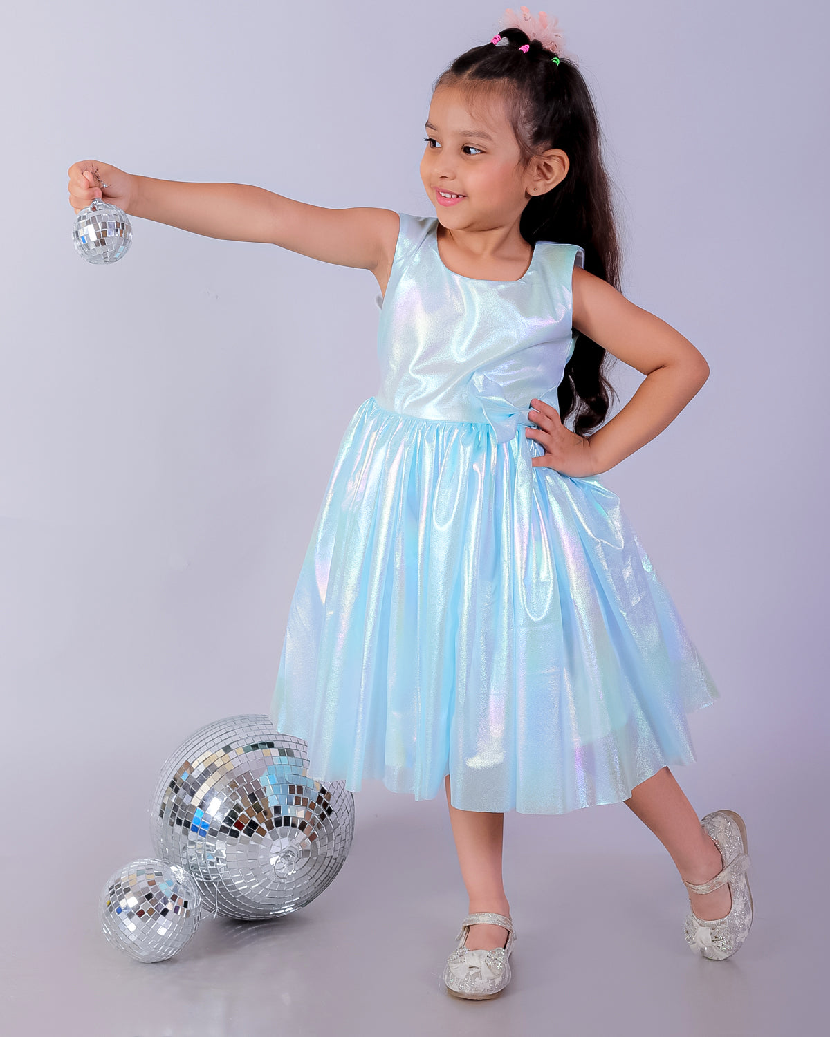 Little Mermaid Girls Tulle Dress