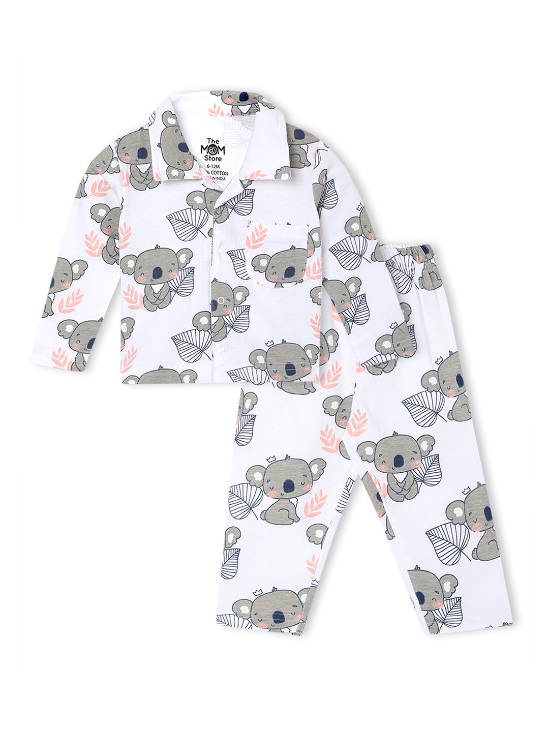 Baby and Kids Pajama Nightsuit Set - Baby Koala