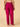 Magenta Silk Maternity Pants